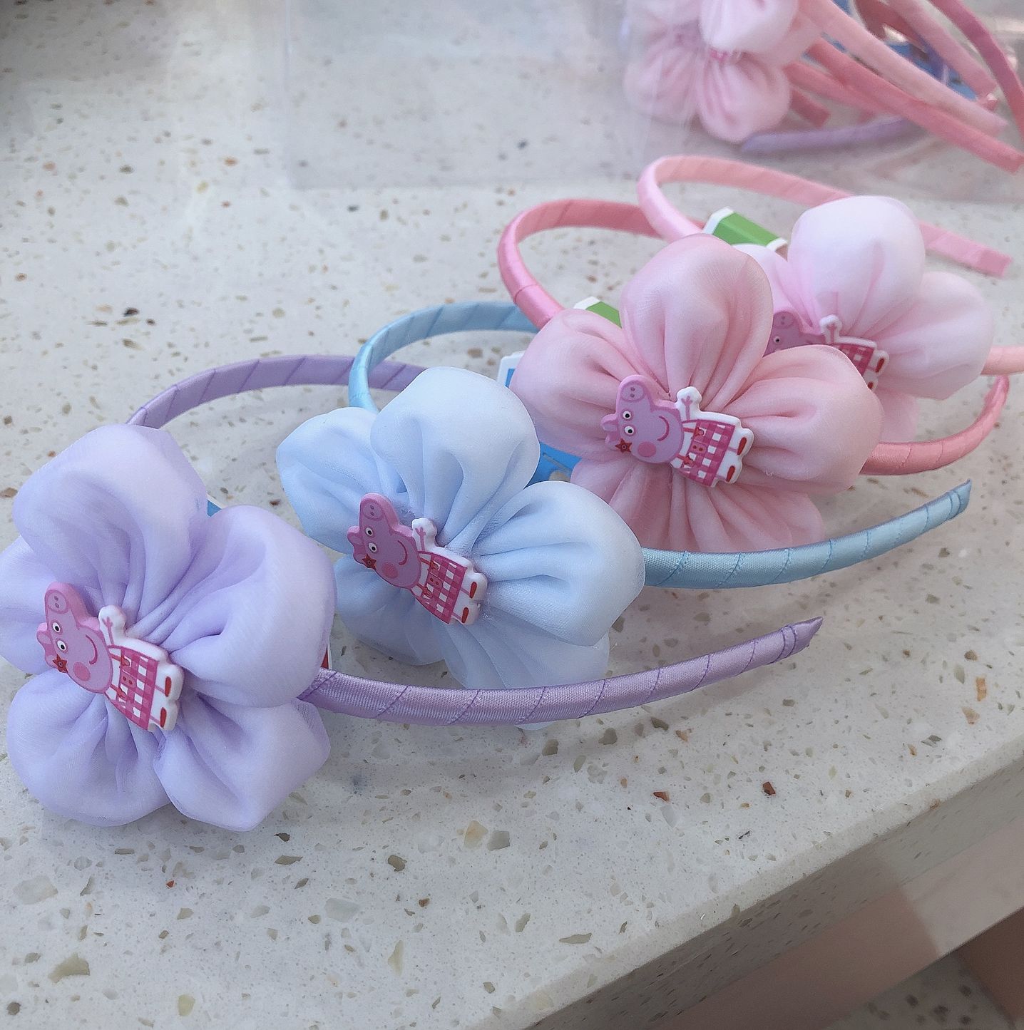 Yiwu Selection Peppa Pig hair band 75870/ F2-012 full figure