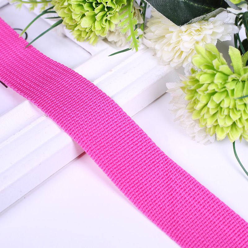 3.0cm American print 600D fine pit polypropylene webbing, new European standard eco-friendly webbing for luggage, clothing and accessories detail image 1