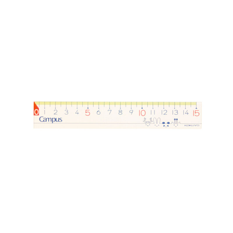 KOKUYO/ GUOyu WSG-CLK15 Campus Kids ruler 15cm