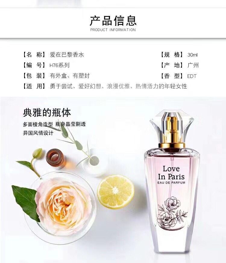 Heidi Loves Paris Perfume series undefined