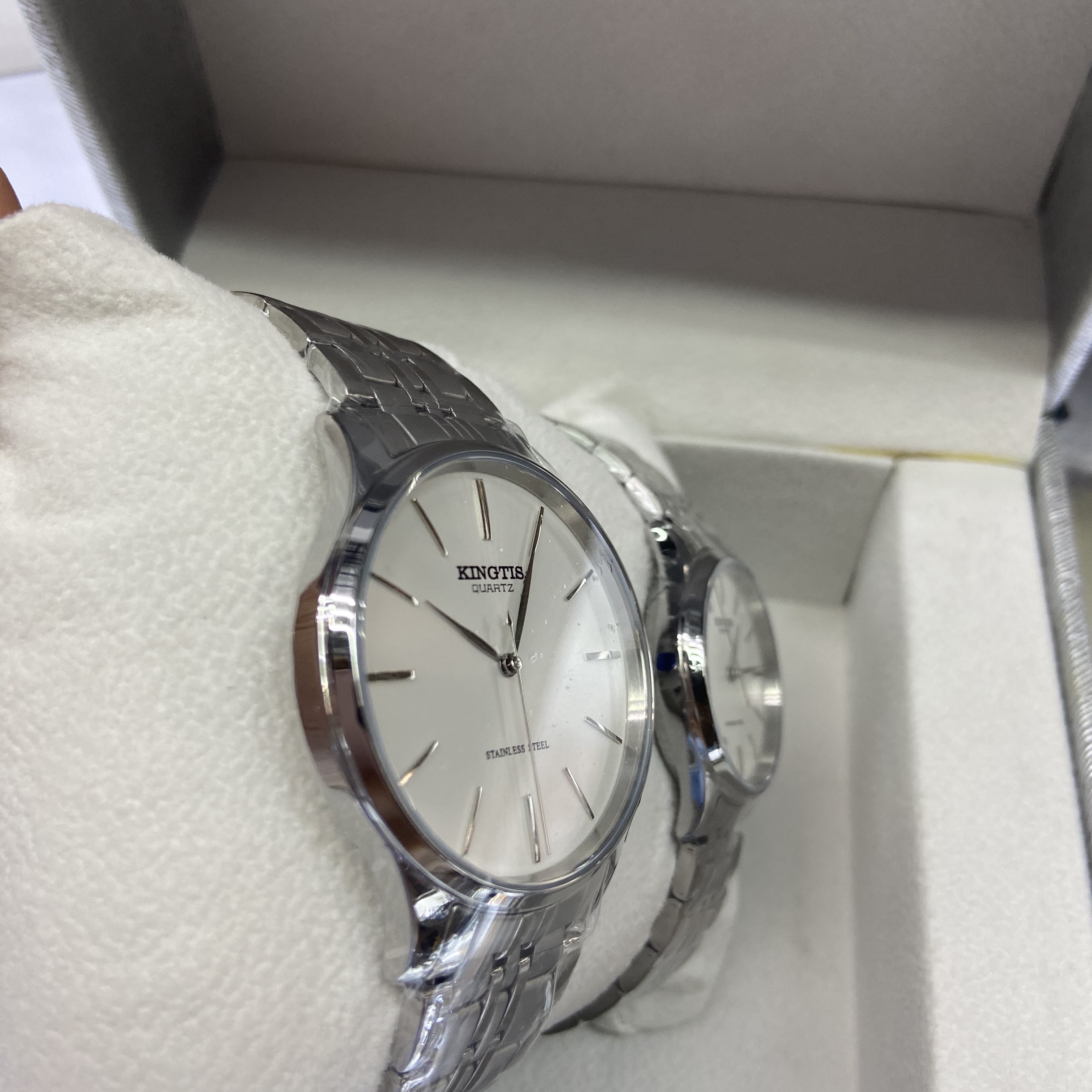 Jingtie Shi Old Shanghai's new fashionable couple watches Specification image