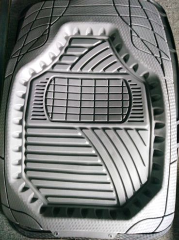 Model 1506 5pcs/set Black PVC basin-shaped foot pads