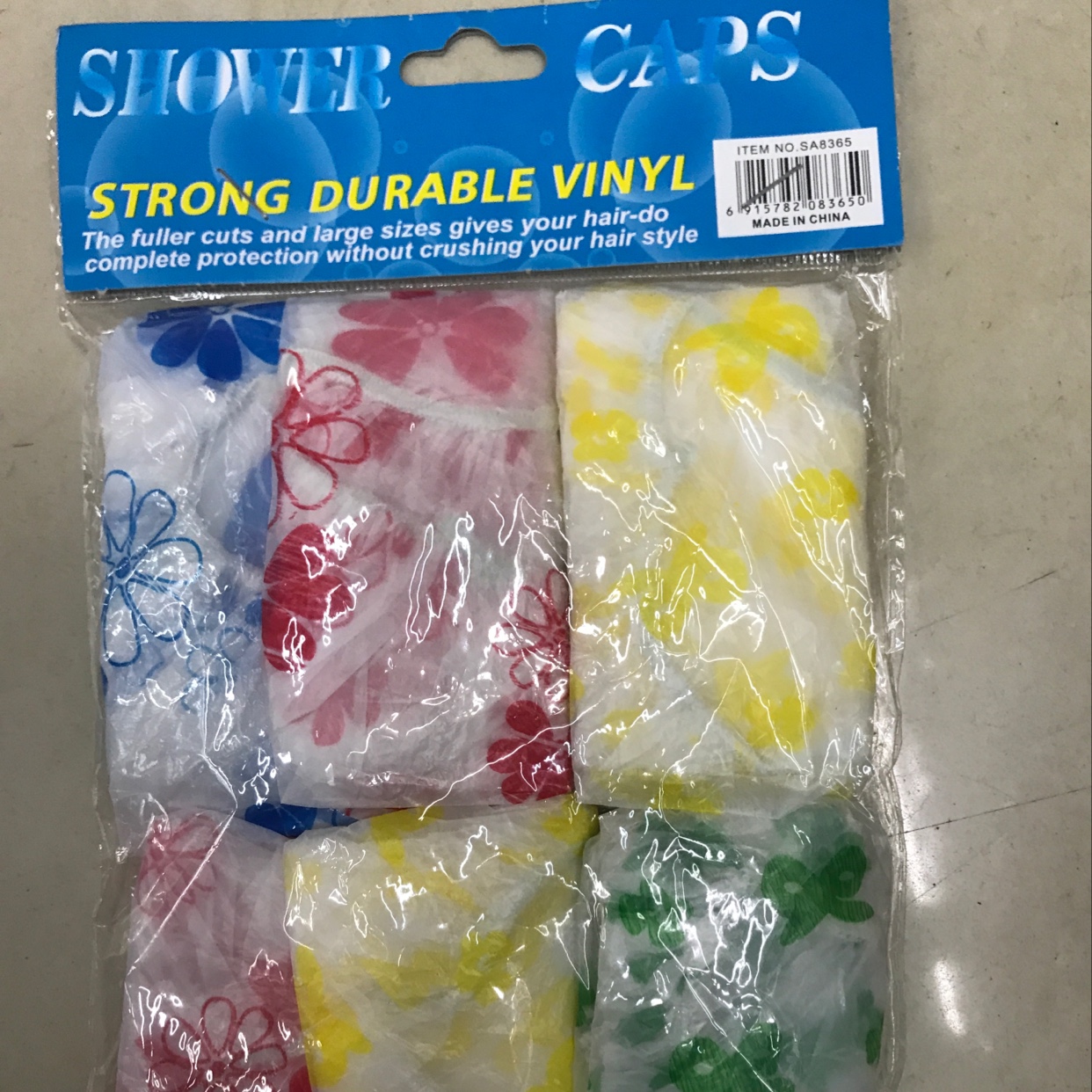 各式浴帽产品图