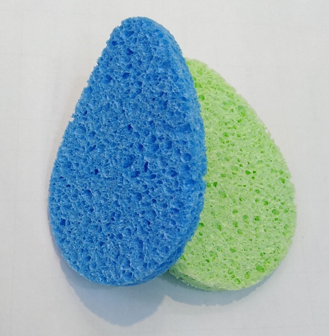 Wood Pulp Cotton Water Drop Blue Green 95-70-8T Specification drawing