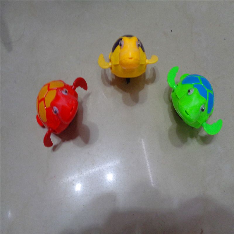 Children's toys, baby bath, water play, little turtle, spring bath, swimming turtle, ground promotion, factory direct sales details Picture