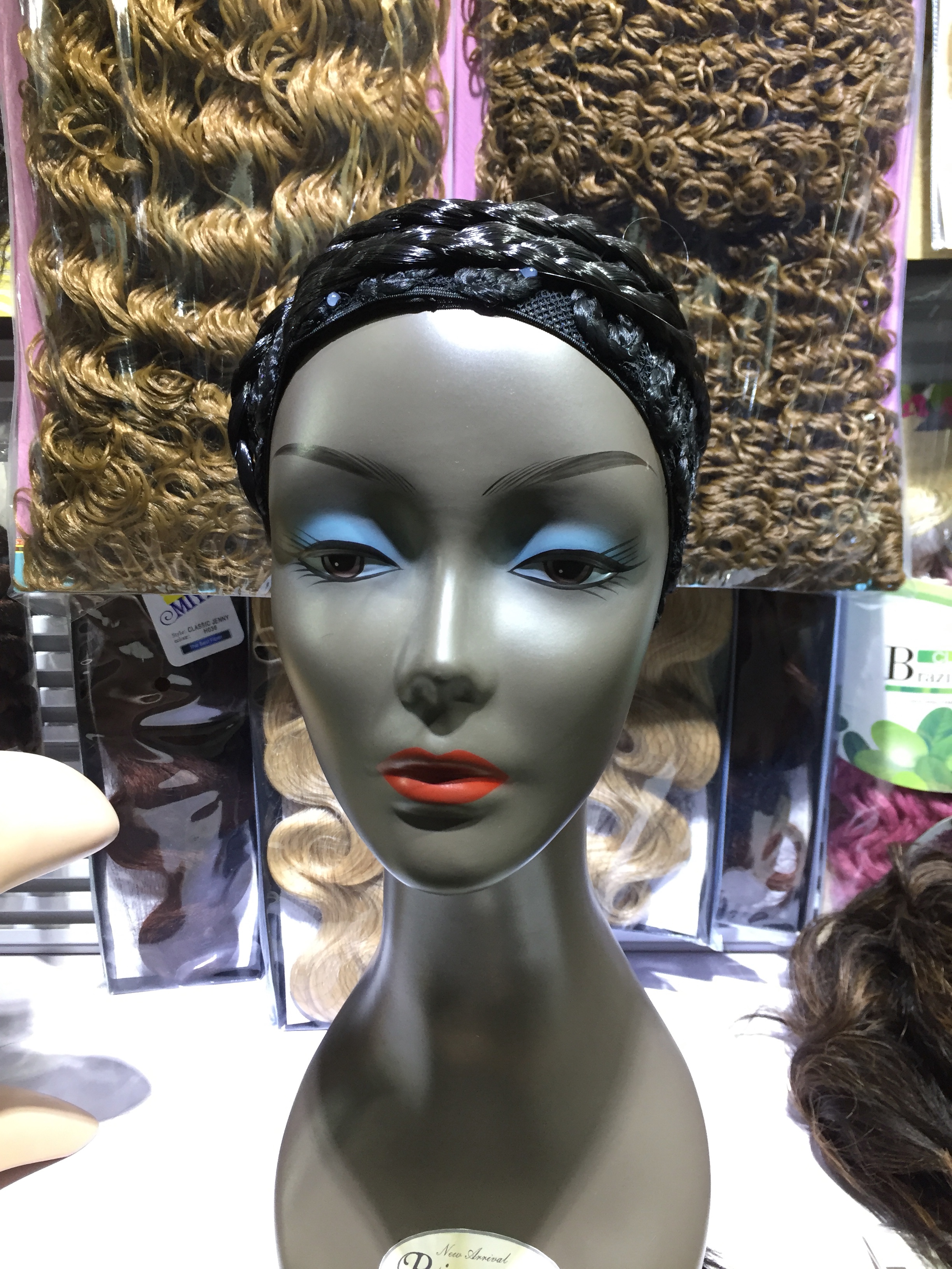 Braided wig details Picture