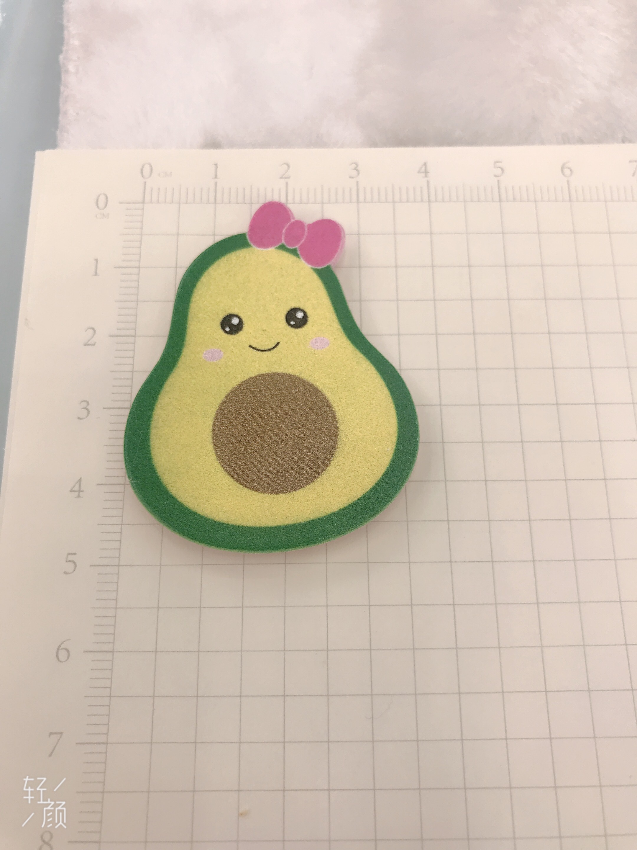 亚克力配件印刷牛油果产品图