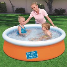1.52mx 38cm快速设置游泳池儿童可在户外使用的趣味泳池