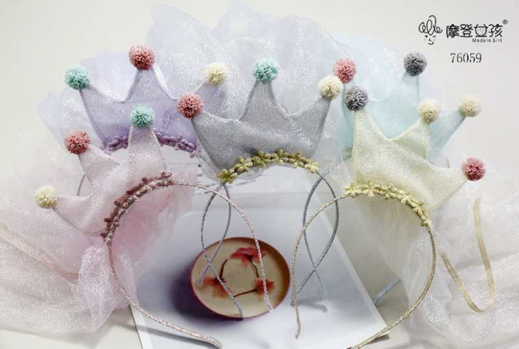 Yiwu Selection Crown hair band 76059/ F2-012 full figure