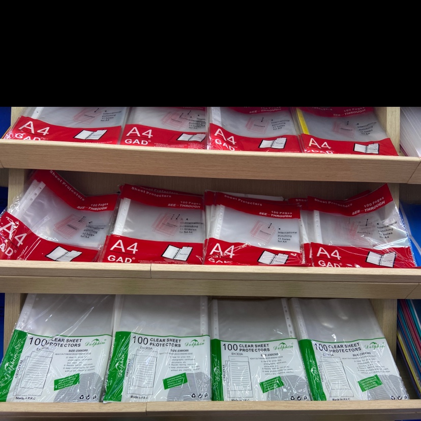 A4格纹 光面文件袋产品图