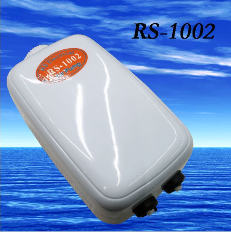 Yiwu good goods Baojie aquarium oxygen pump aquarium oxygen supply device aquarium air pump RS-1002 factory direct sales thumbnail