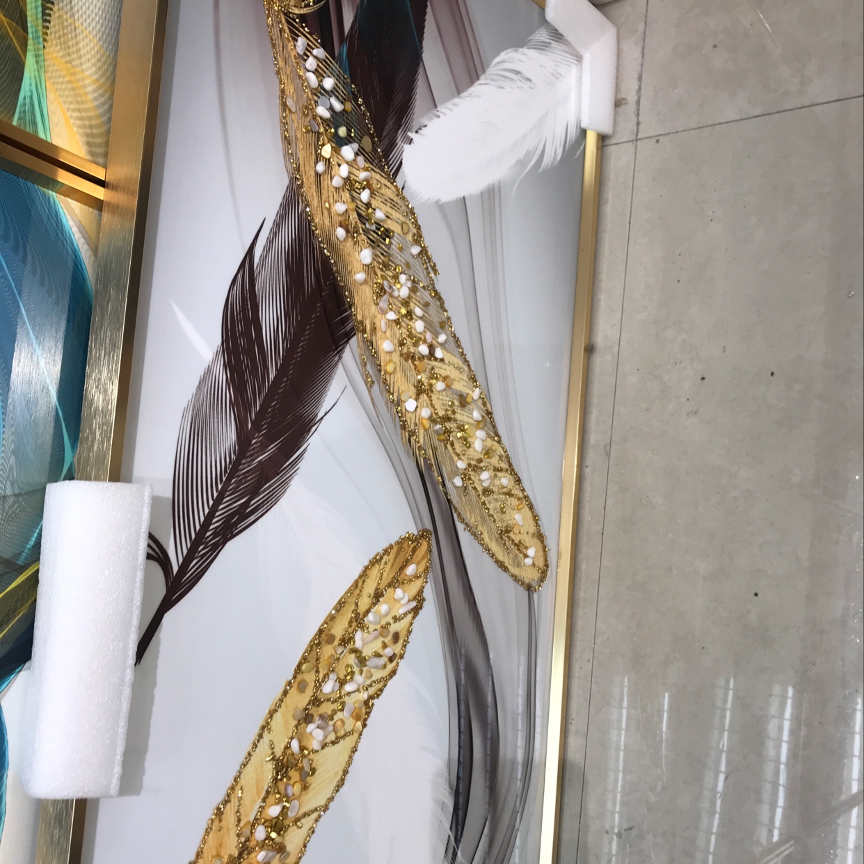 现代装饰画实物图