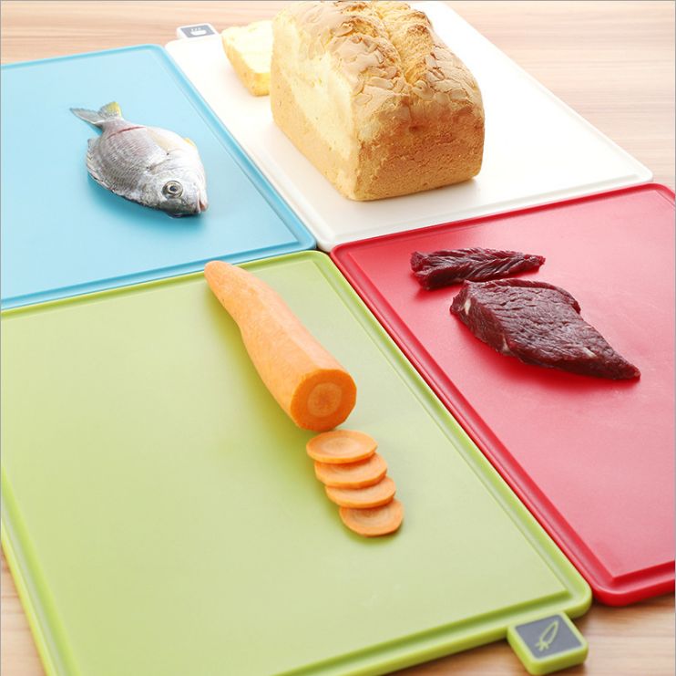 亚马逊2020新款分类菜板套装带菜板存储架砧板家用四合一 防滑详情图8