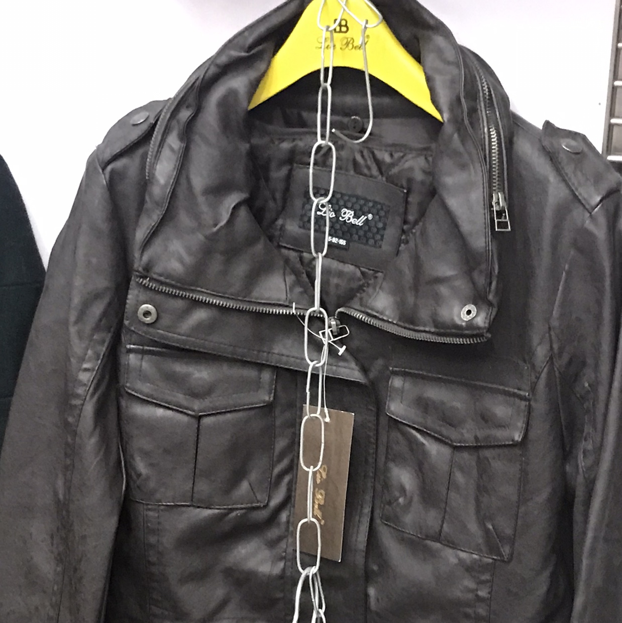 Men's black coat thumbnail