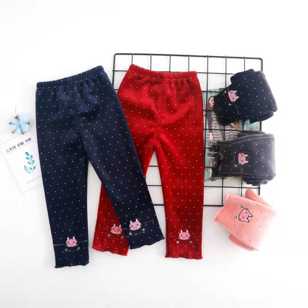 Warm leggings with fleece, ages 1 to 5 thumbnail