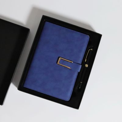 Kailusi Gift Pen Industry Office simple business notebook, paperback classic buckle a5 notebook, PU imitation leather notebook custom logo