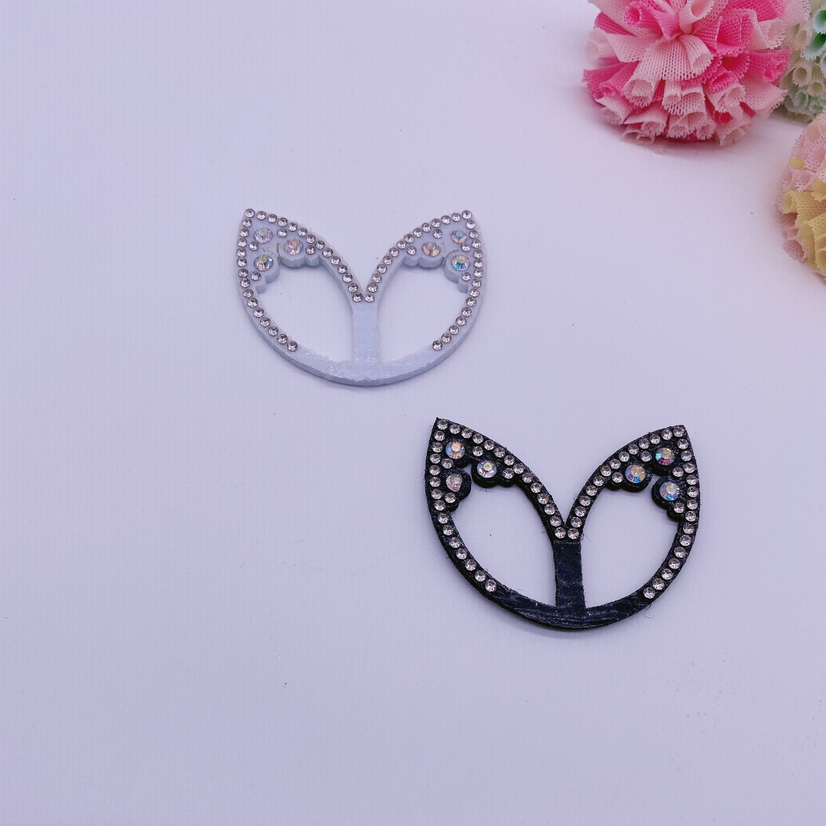 Large rabbit ear hollowed-out ultrasonic accessory jewelry, headwear color, small Ding cloth flower, handcrafted decoration, large rabbit ear hollowed-out ultrasonic accessory jewelry, headwear color, small ding cloth flower, handcrafted decoration, large rabbit ear hollowed-out ultrasonic accessory jewelry