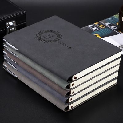 凯路仕礼品笔业 办公A5羊巴皮笔记本创意pu文具本子复古软皮加厚商务记事本定制LOGO