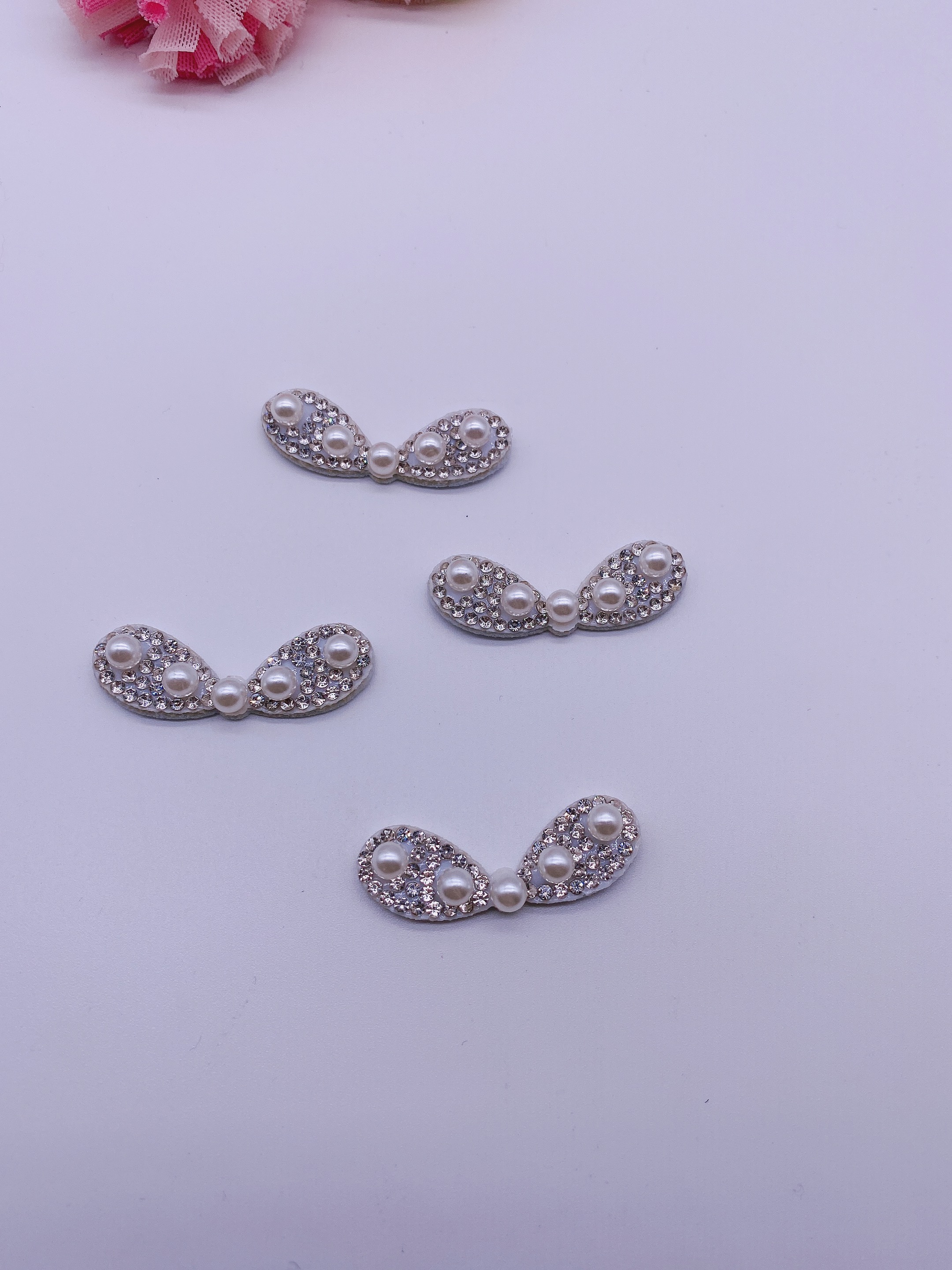 Beads And Drill Rabbit Ear Ultrasonic Embossing Patch Diy Hair Accessories Semi-Finished Beads And Drill Rabbit Ear Ultrasonic Embossing Patch Diy Hair Accessories Semi-Finished Beads And Drill Rabbit Ear Ultrasonic Embossing details Picture