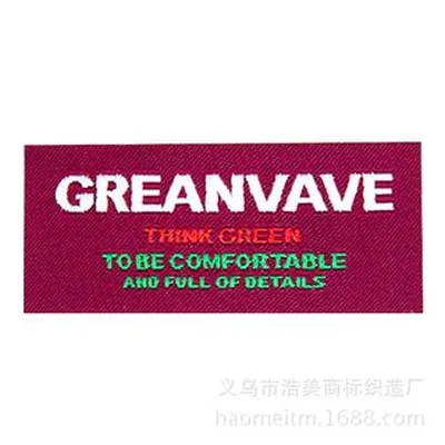 Manufacturers Produce And Process Woven Label Armband Wholesale Professional Order All Kinds Of Embroidery Clothing Badges Polyester Main Collar