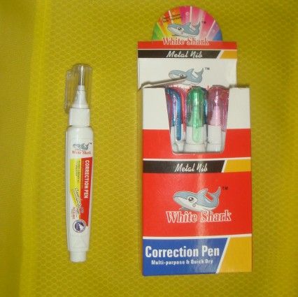 806修正液彩盒盖子学生用品12支盒装详情图3