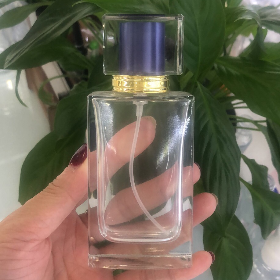 50ML new perfume bottle in glass bottle for portioning