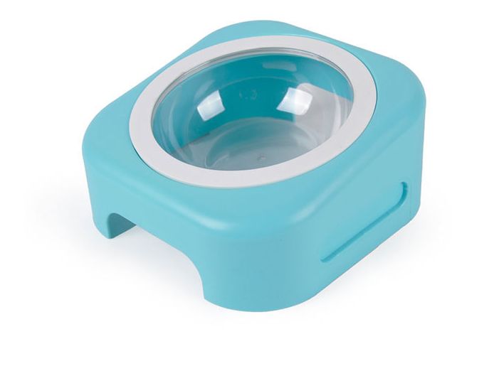 Pet bowl, cat and dog bowl, fall resistant, aseptic, non-slip inclined mouth can be a number of splicing combinations not easily broken details Picture