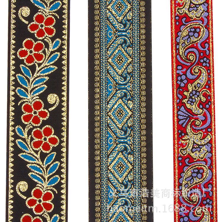 Manufacturers Custom Pattern Ribbon Jacquard Ribbon Trademark With Brand Clothing Embroidered Word Ribbon Custom Exquisite Lace undefined