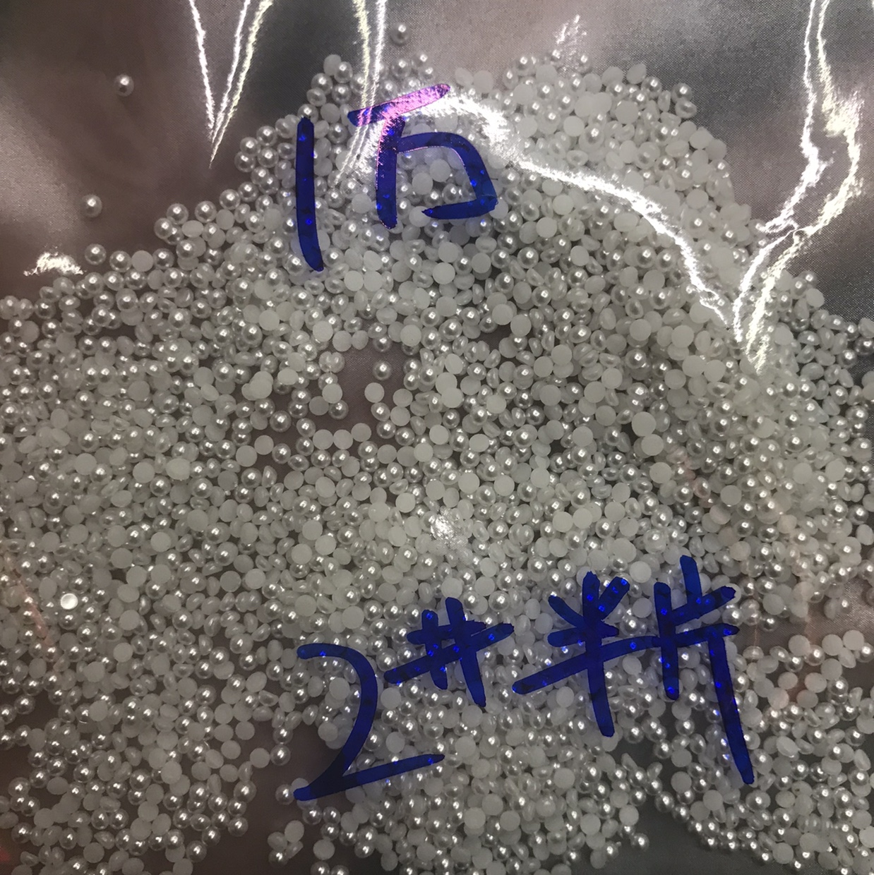 2mm semi-round bright pearl manufacturers direct sales quality assurance, large quantity of excellent thumbnail