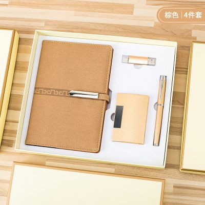 Regalo kailu shi pluma oficina comercio exterior explosiva empresa de estilo creativo cuaderno de negocios conjunto de regalo caja de tarjeta de visita disco U organizador papelería personalizada Application Scenario