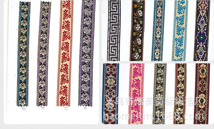 Manufacturers Produce Polyester Gold And Silver Ribbon Special Boutique Trademark Cloth Label Custom Lace Processing Wholesale Application Scenario