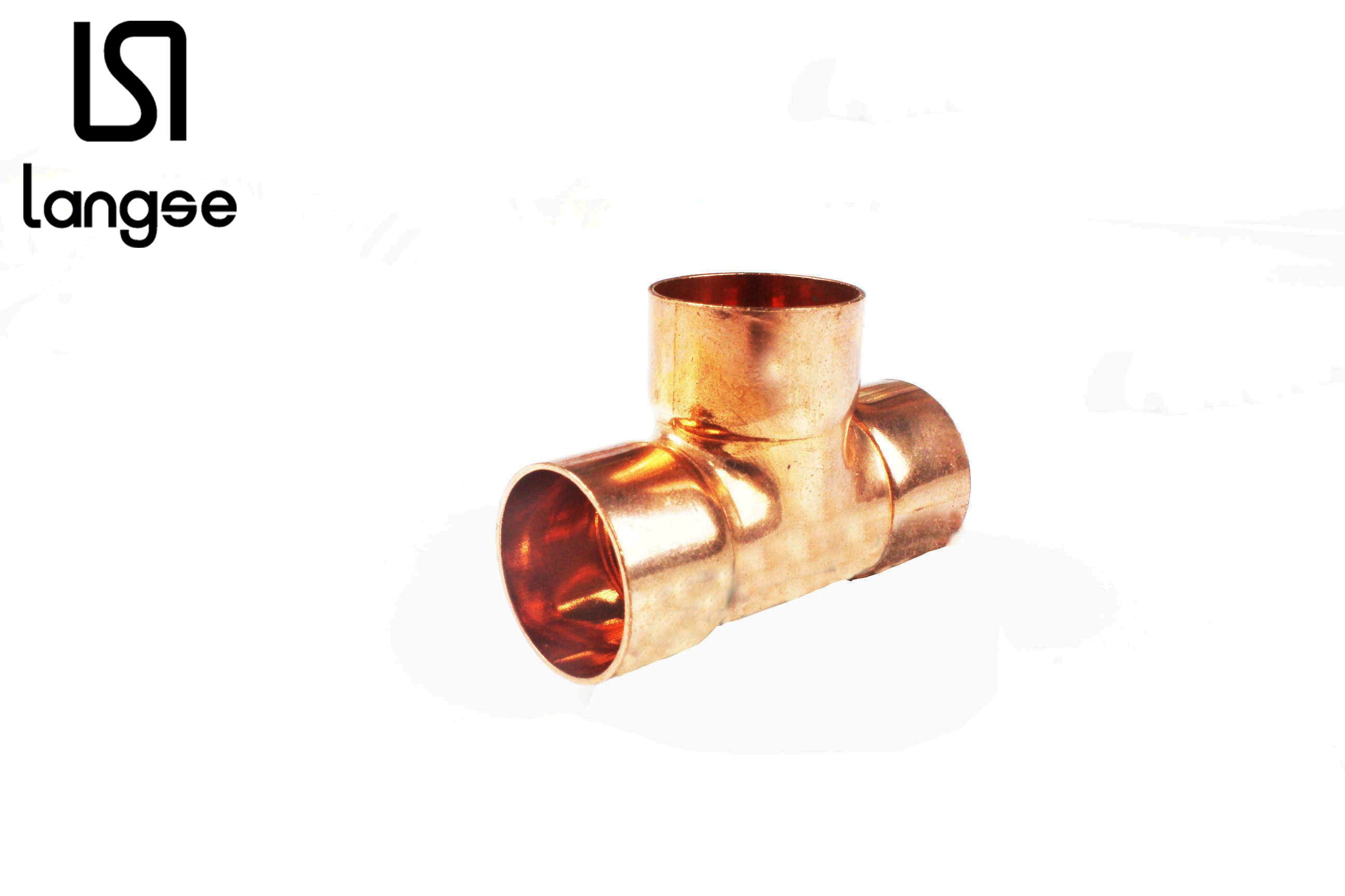 高品质紫铜三通LANGSE 三通接头