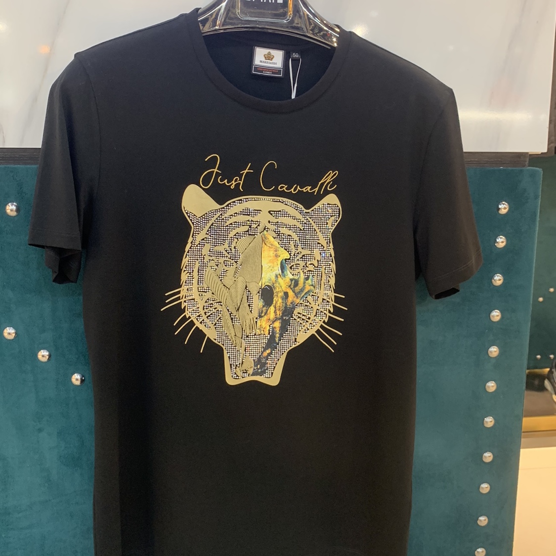 Round-neck short-sleeved shirt 10014