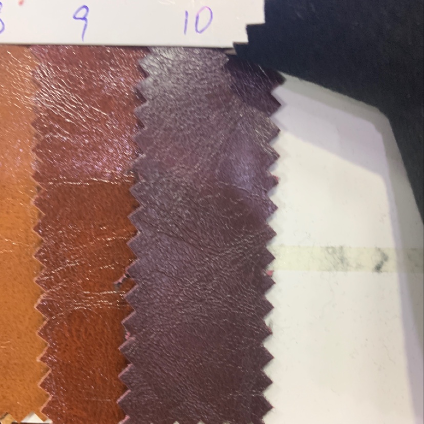 厂家直销热销新款pu油皮皮革大量现货高中低档箱包沙发鞋材面料10号色产品图