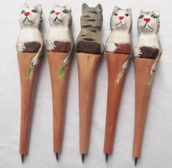 创意木雕笔