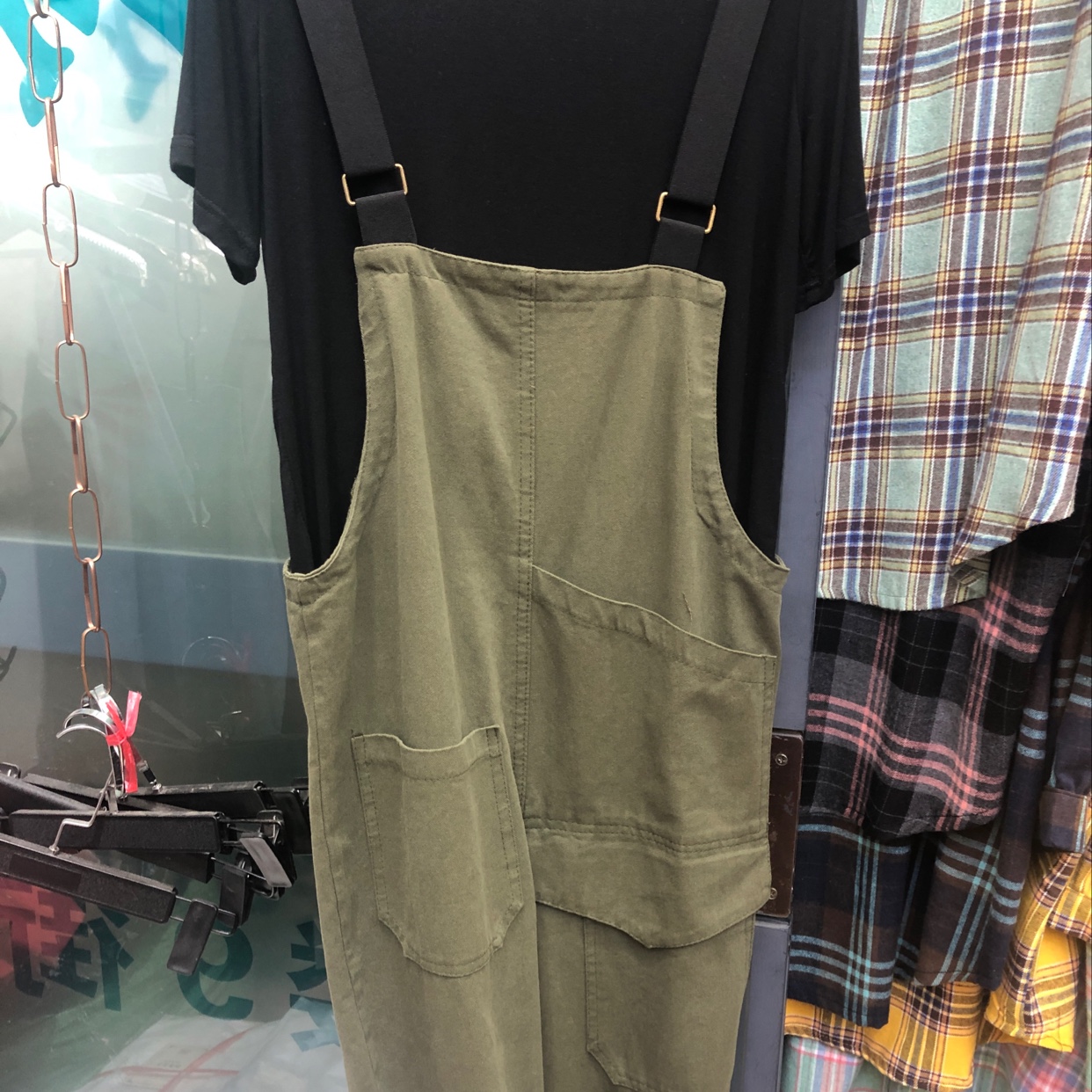 背带裤，S，M，𠃊细节图