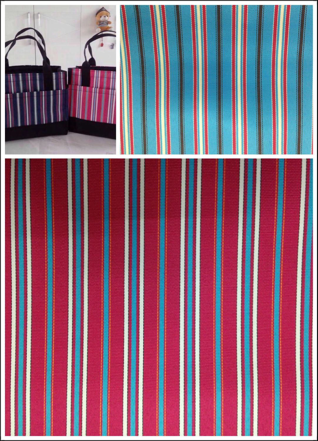 义乌华夏皮革 主要经营小条纹 直条 格子发泡 厂家直销