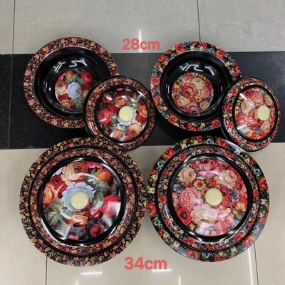 Multi-Size Stainless Steel Printed Cover Basin 28.30.32.34Cm