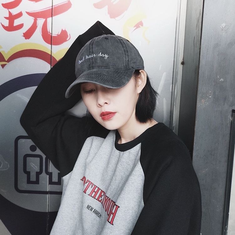 2020 Spring And Autumn New Baseball Cap Korean Version Of Alphabet Embroidery Cap Young Men And Women Outdoor Shade Hat full figure
