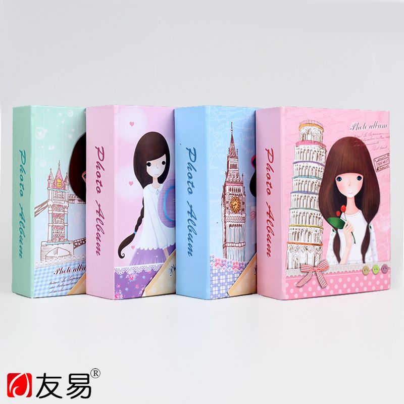 Youyi paperback album new no box cartoon cute girl album 4R100 non-mainstream 6 inches