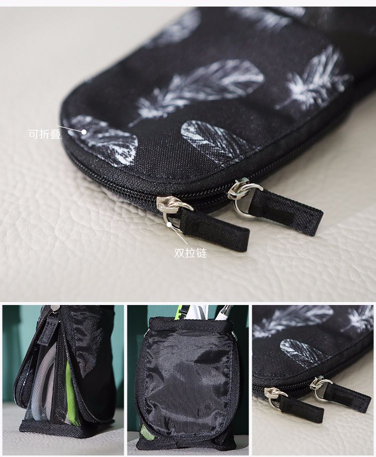 KOKUYO/ Guoyu WSG-PC42-5 Pen Case <Critz-R> Medium size Feather White detail image 3