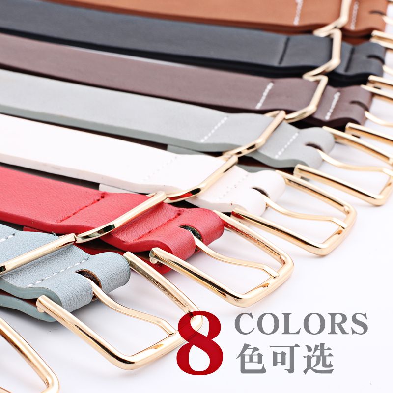 Simple Retro Pin Buckle Belt Women Women's Belt Korean Casual Student Trend 686 Specification drawing