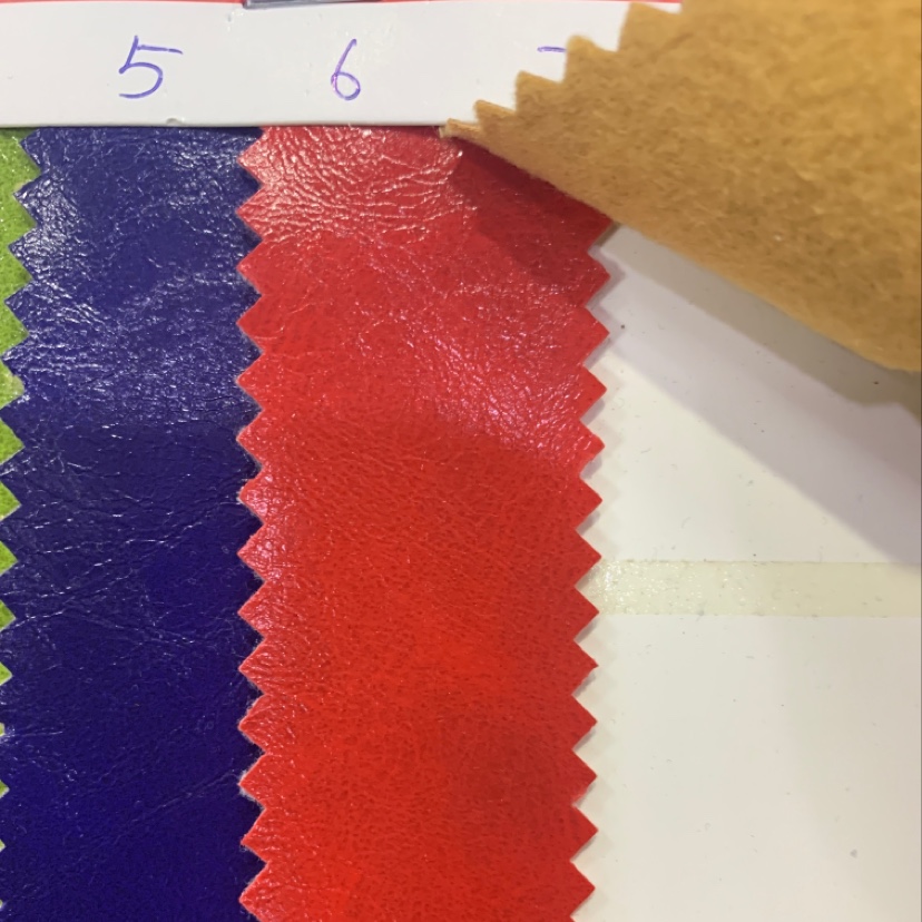 厂家直销热销新款pu油皮皮革大量现货高中低档箱包沙发鞋材面料6号色产品图