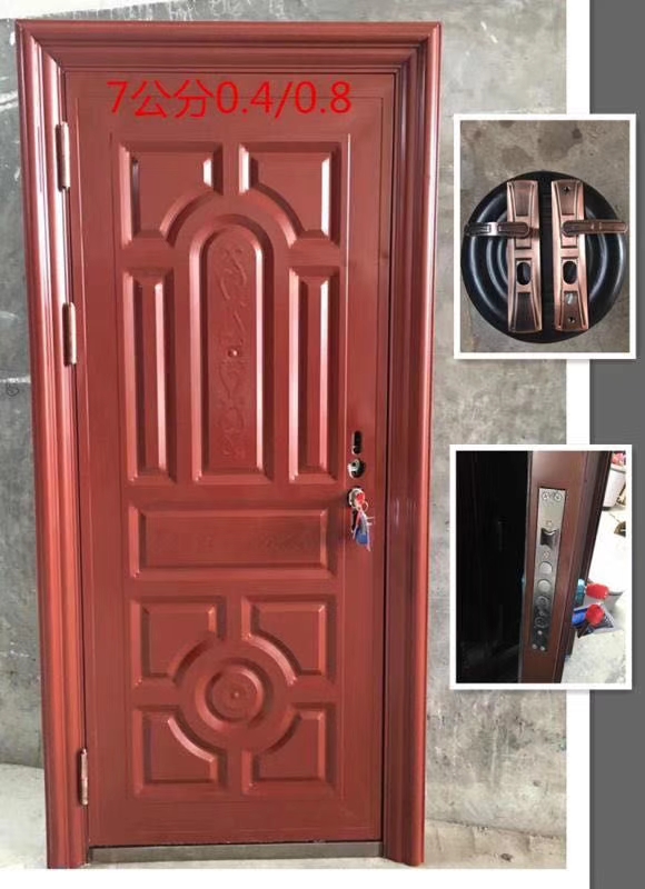 Add the finishing touch to the anti-copper door Application Scenario