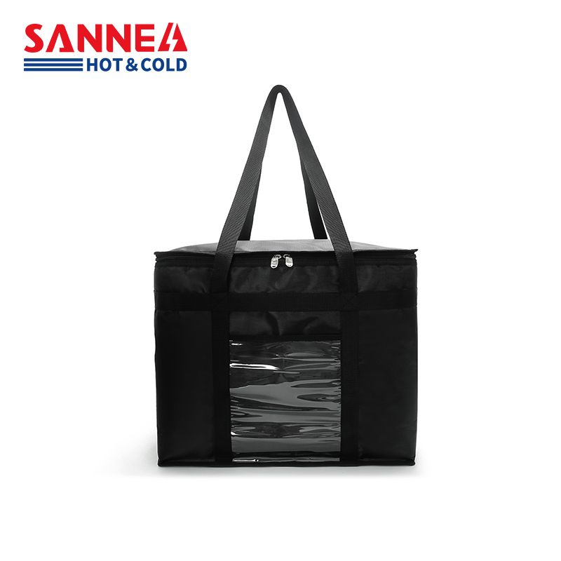 Thickened insulated bag, large outdoor refrigerated ice pack, waterproof insulated bag, aluminum foil takeout delivery insulated box, lunch box bag Specification image