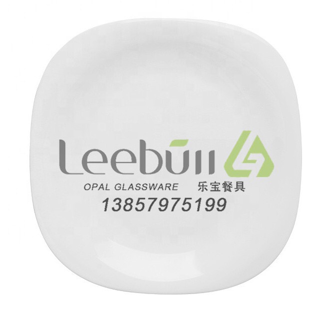 8 "white square plate thumbnail