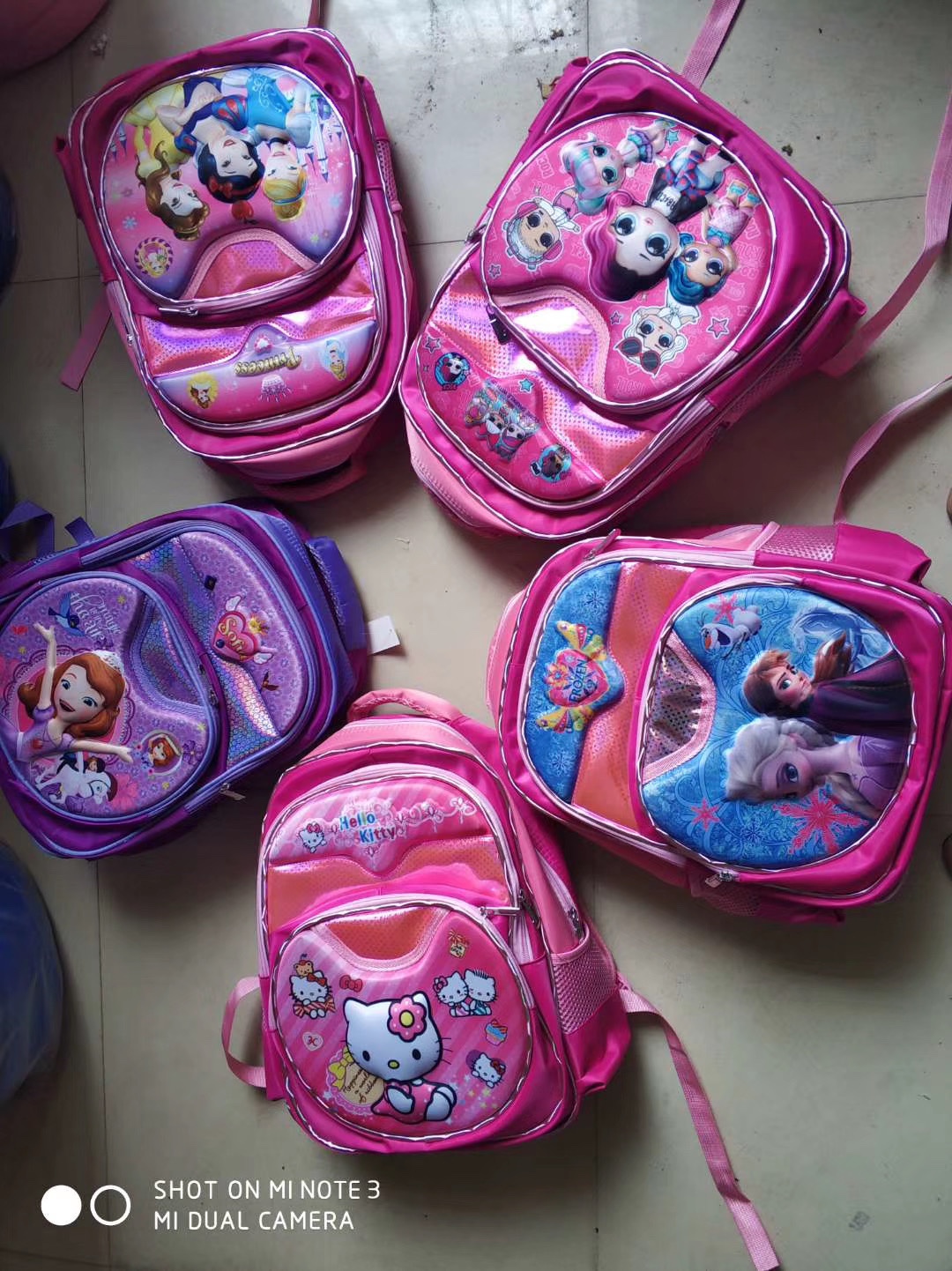 Schoolbag 01 details Picture