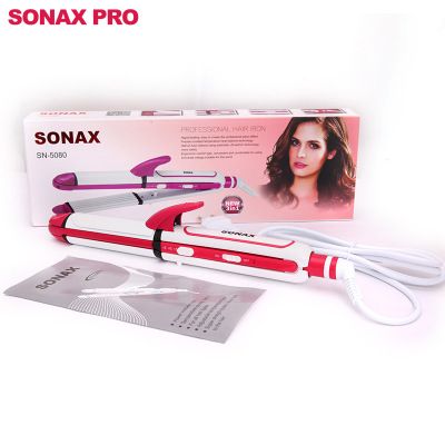 SN-5080卷发器 直发器 玉米夹三和一不伤发恒温多功能卷发器 Item Picture