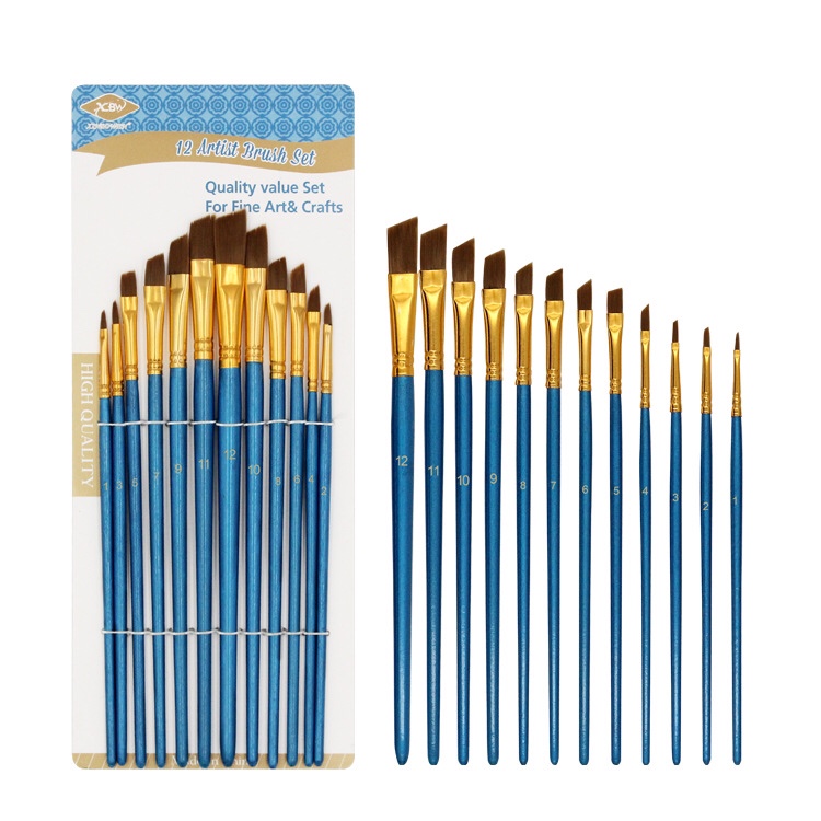 12支珠光蓝套装刀型