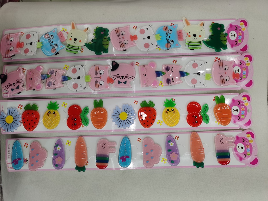 平板亚克力卡通压夹